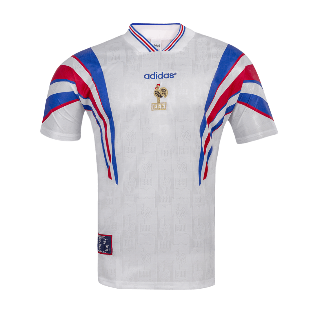 Retro Soccer Jersey France Away 1996 - gogoalshop