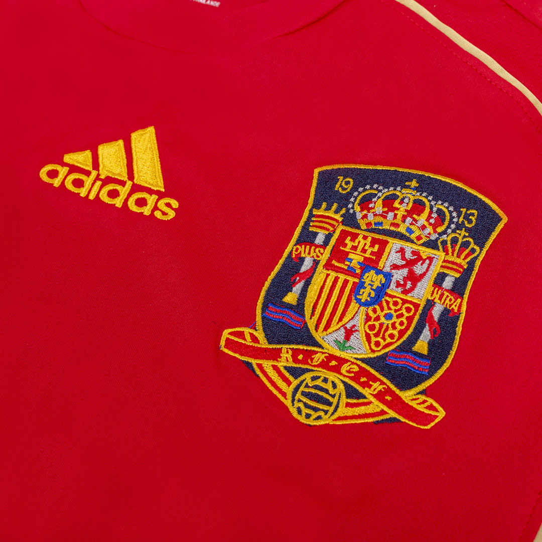 Retro Soccer Jersey Spain Home 2008 - gogoalshop