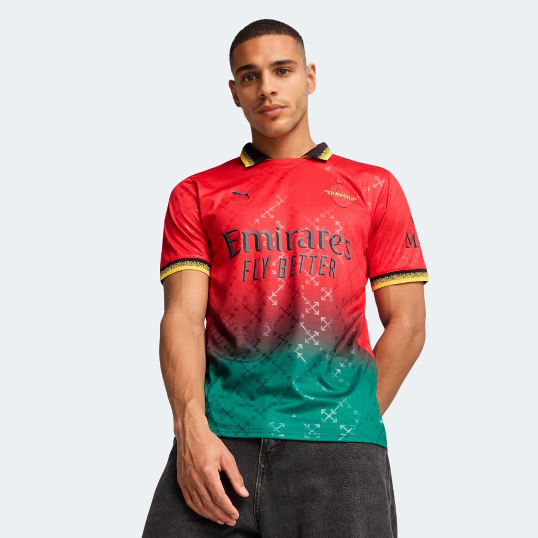 AC Milan Fourth Away Goalkeeper Soccer Jersey Red - gogoalshop