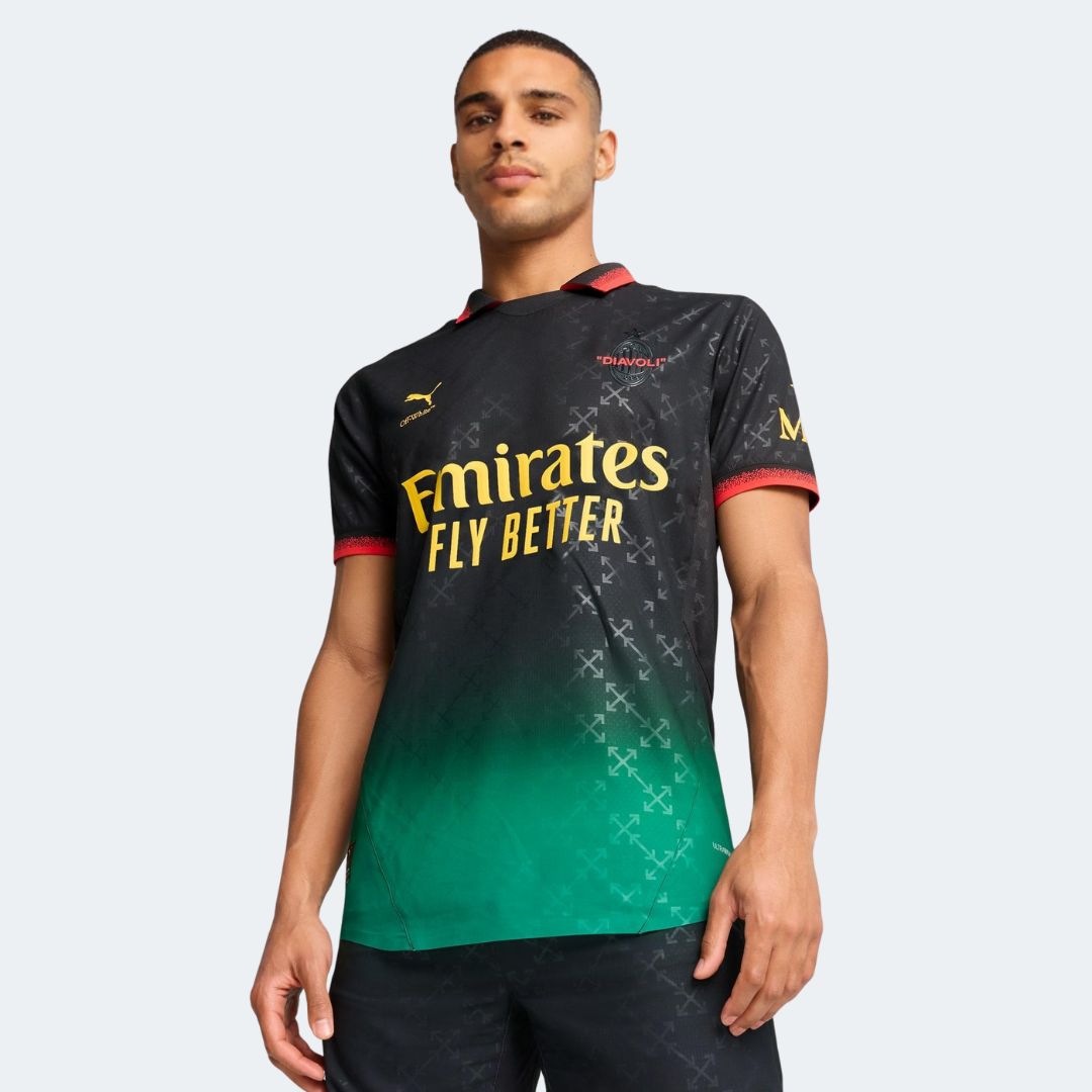 AC Milan Fourth Away Soccer Jersey - gogoalshop