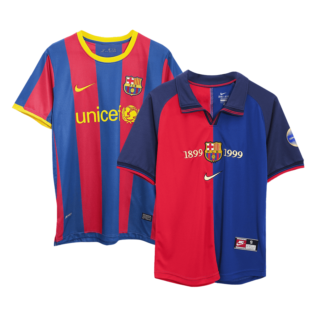 Retro Soccer Jersey Barcelona Home 2010/11 - gogoalshop
