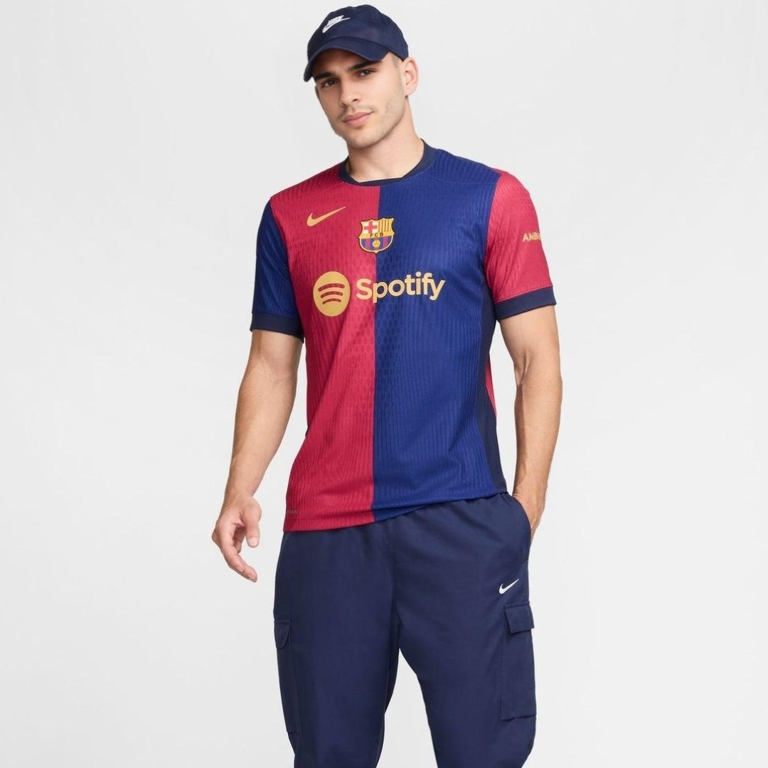 Barcelona Home Authentic Soccer Jersey - gogoalshop