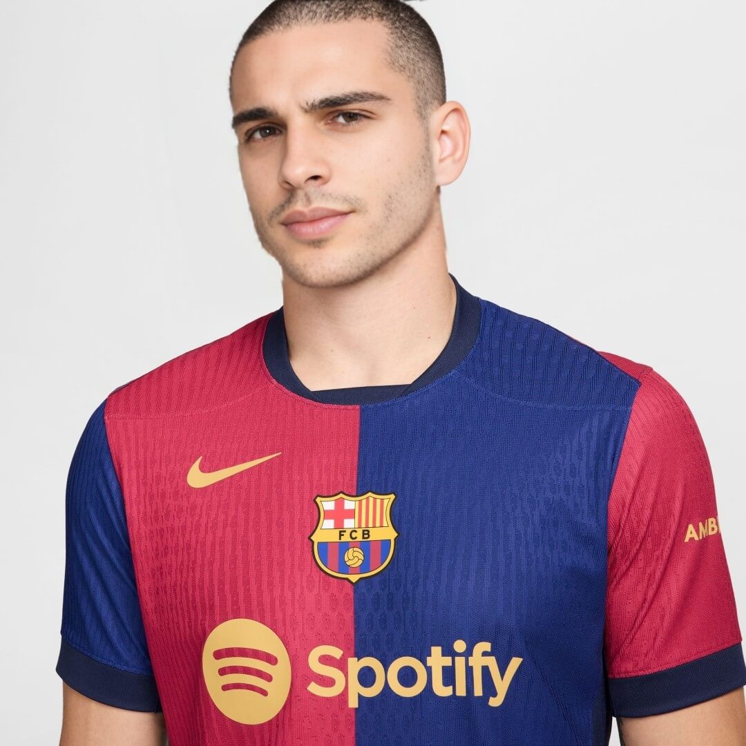 Barcelona Home Authentic Soccer Jersey - gogoalshop