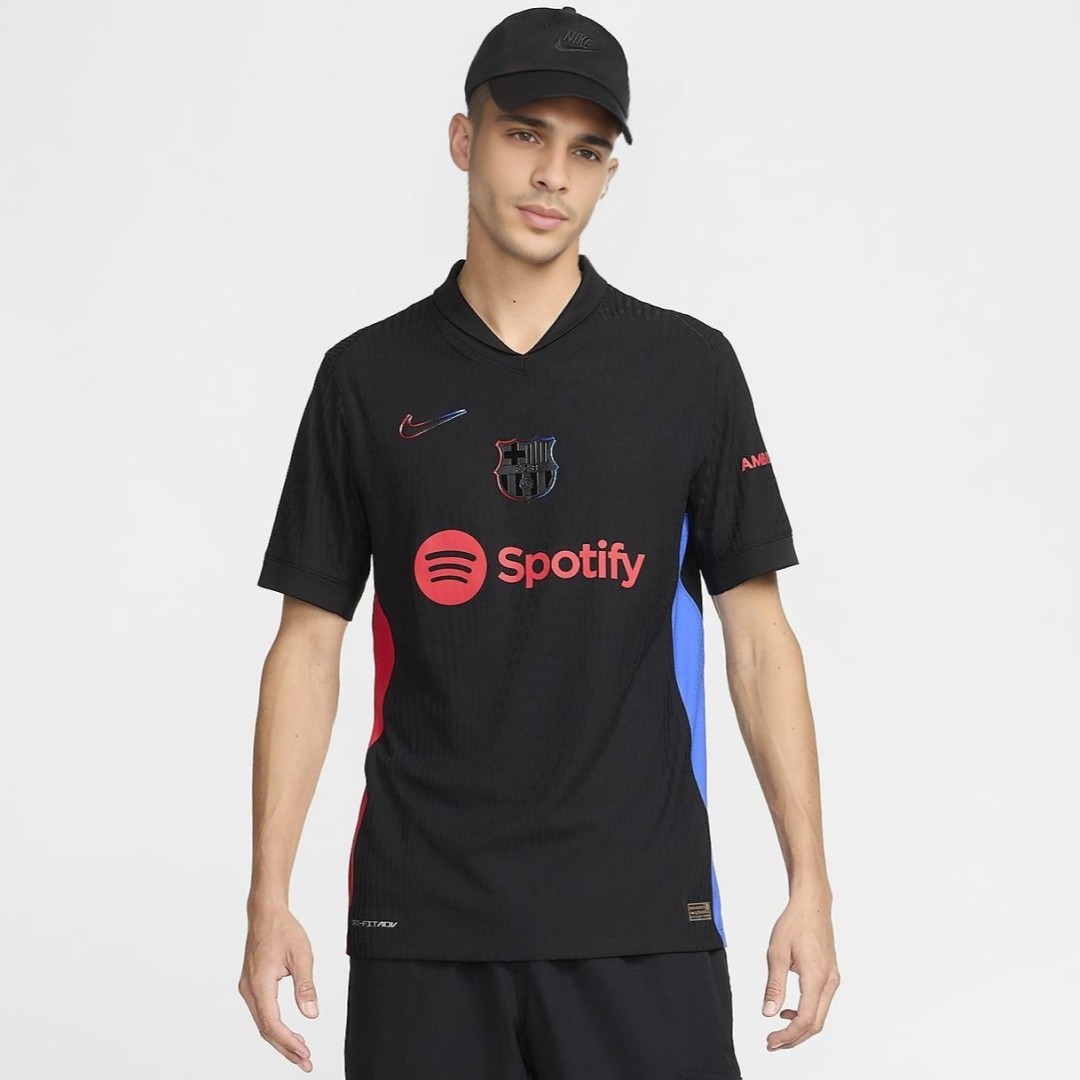 Barcelona Away Authentic Soccer Jersey - gogoalshop
