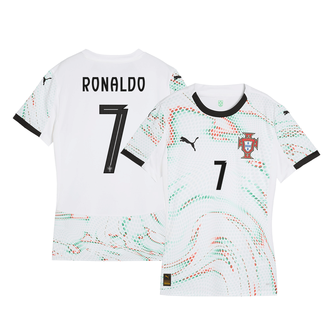 RONALDO #7 Women's Portugal Away Jersey 2025 - gogoalshop