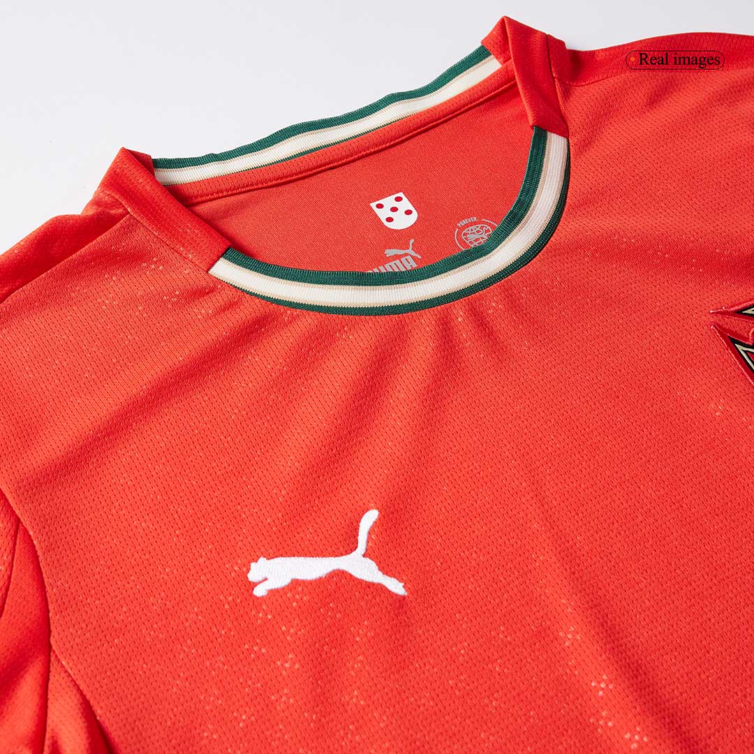 Portugal Home Long Sleeve Jersey 2025 - gogoalshop
