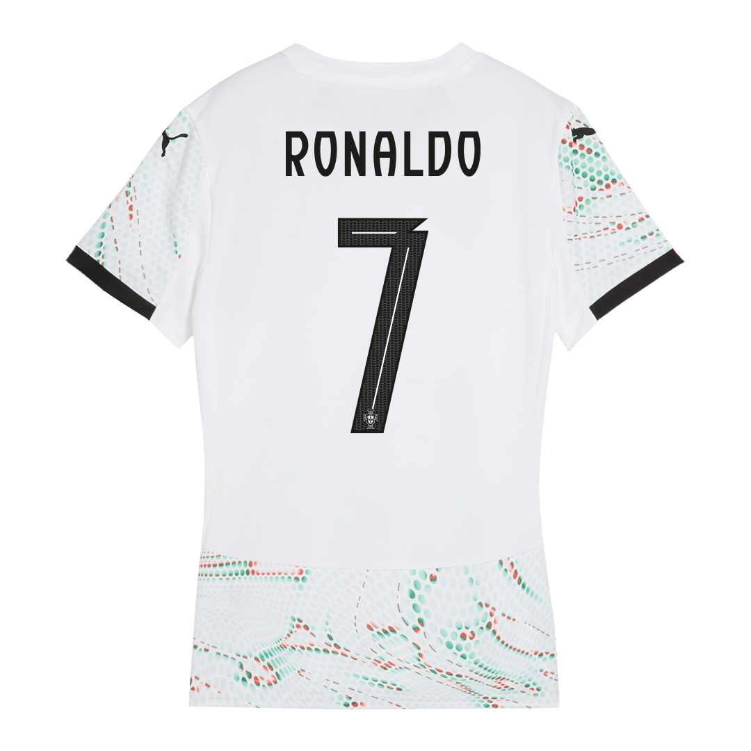 RONALDO #7 Women's Portugal Away Jersey 2025 - gogoalshop