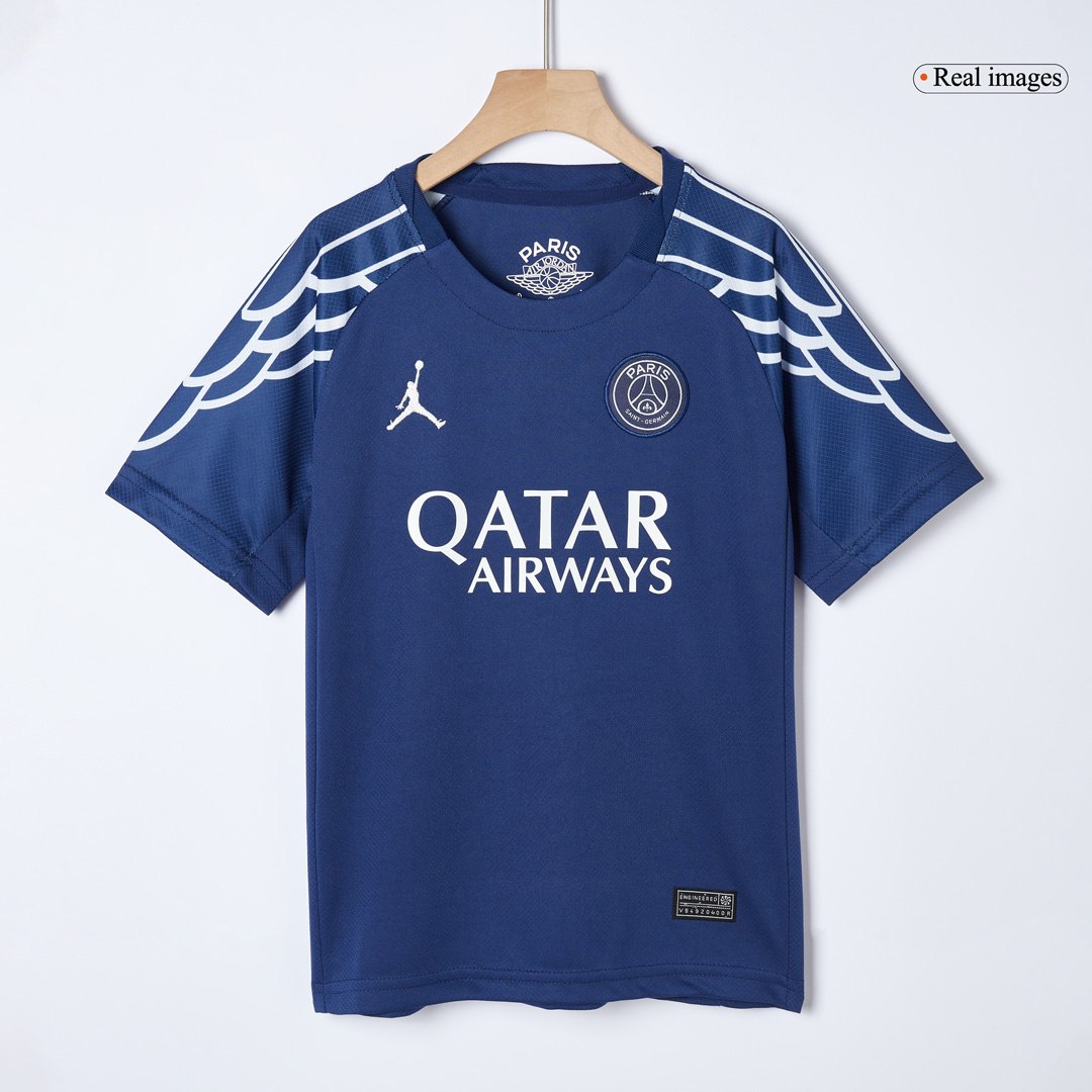 PSG Fourth Away Kids Soccer Jerseys Kit - gogoalshop