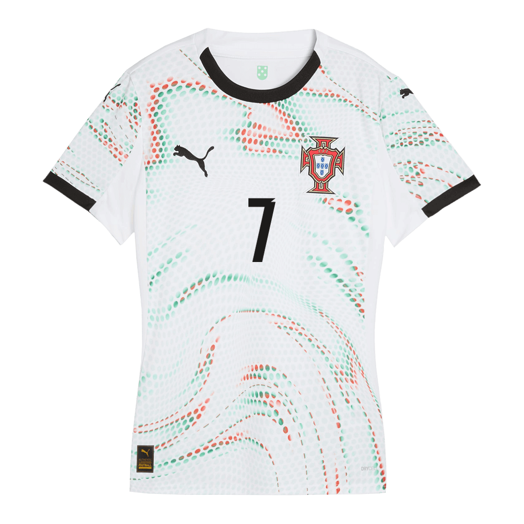 RONALDO #7 Women's Portugal Away Jersey 2025 - gogoalshop