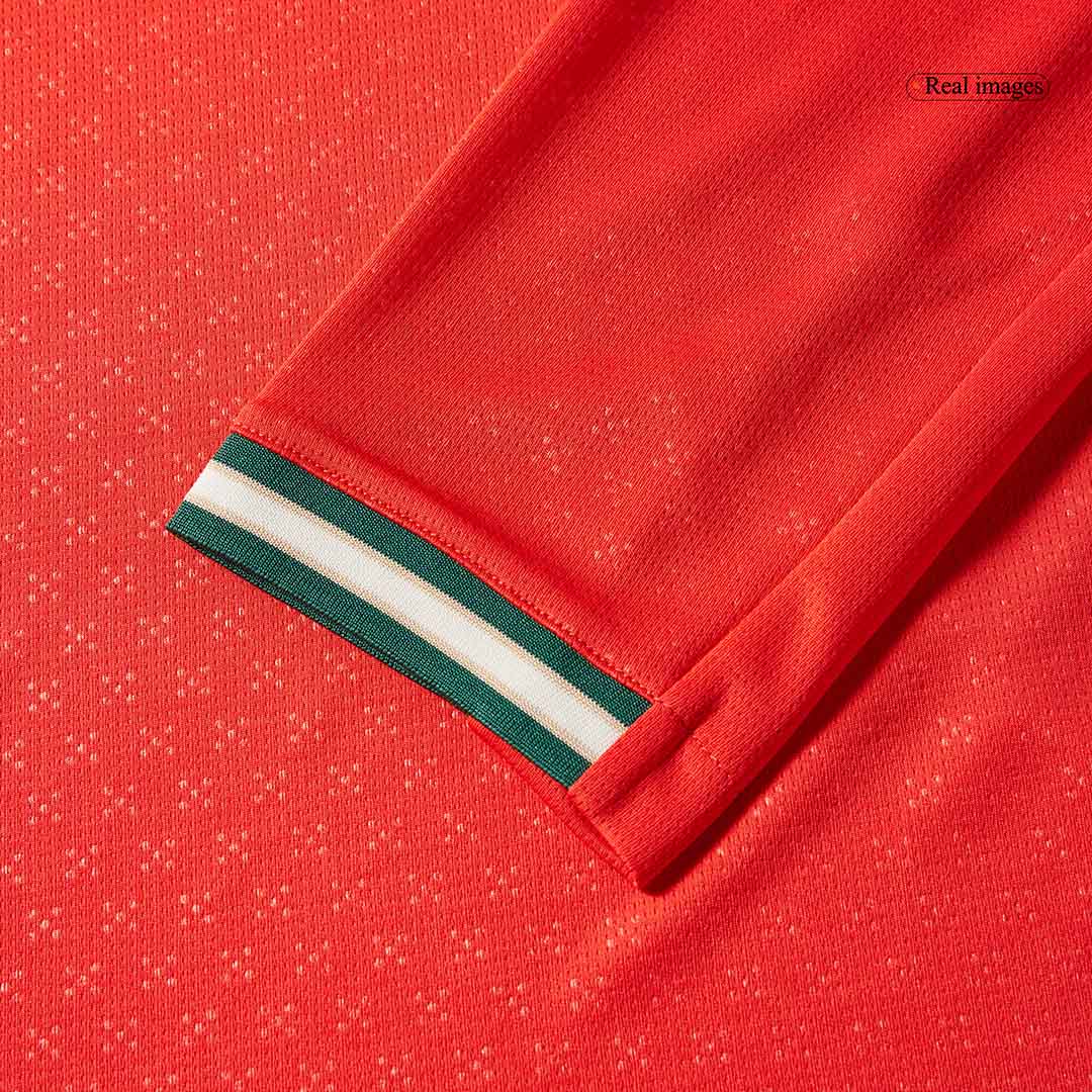 Portugal Home Long Sleeve Jersey 2025 - gogoalshop