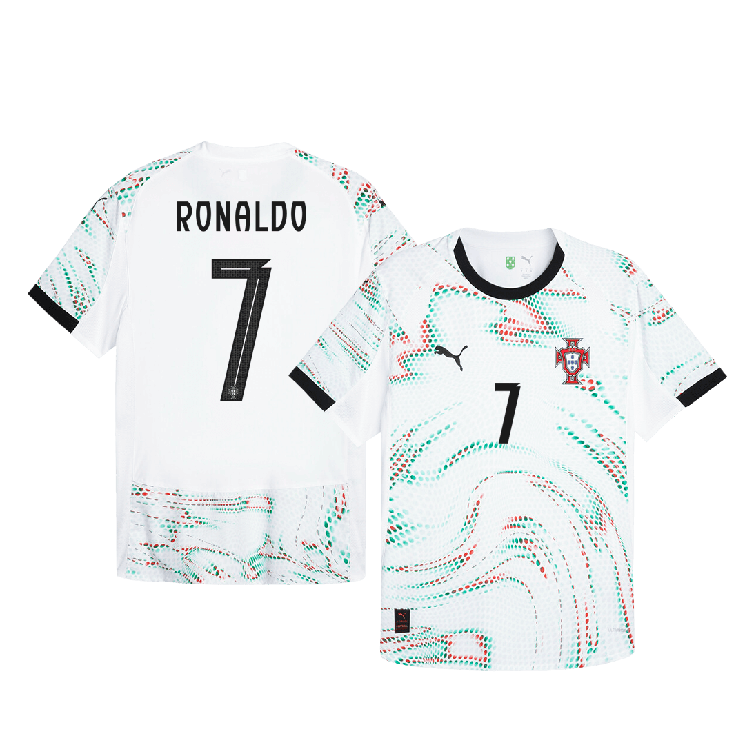 RONALDO #7 Portugal Away Authentic Soccer Jersey 2025 - gogoalshop