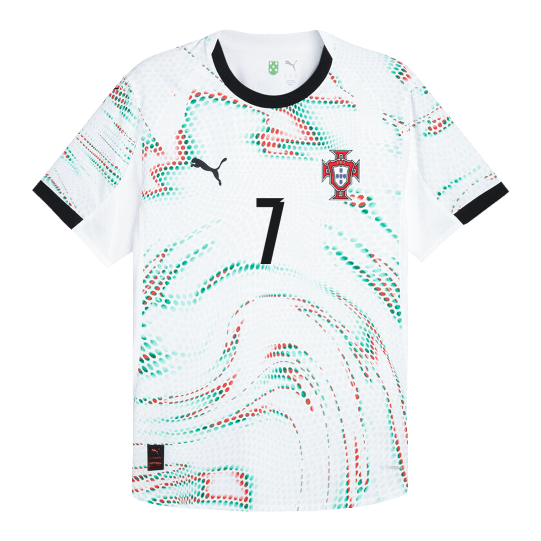 RONALDO #7 Portugal Away Authentic Soccer Jersey 2025 - gogoalshop