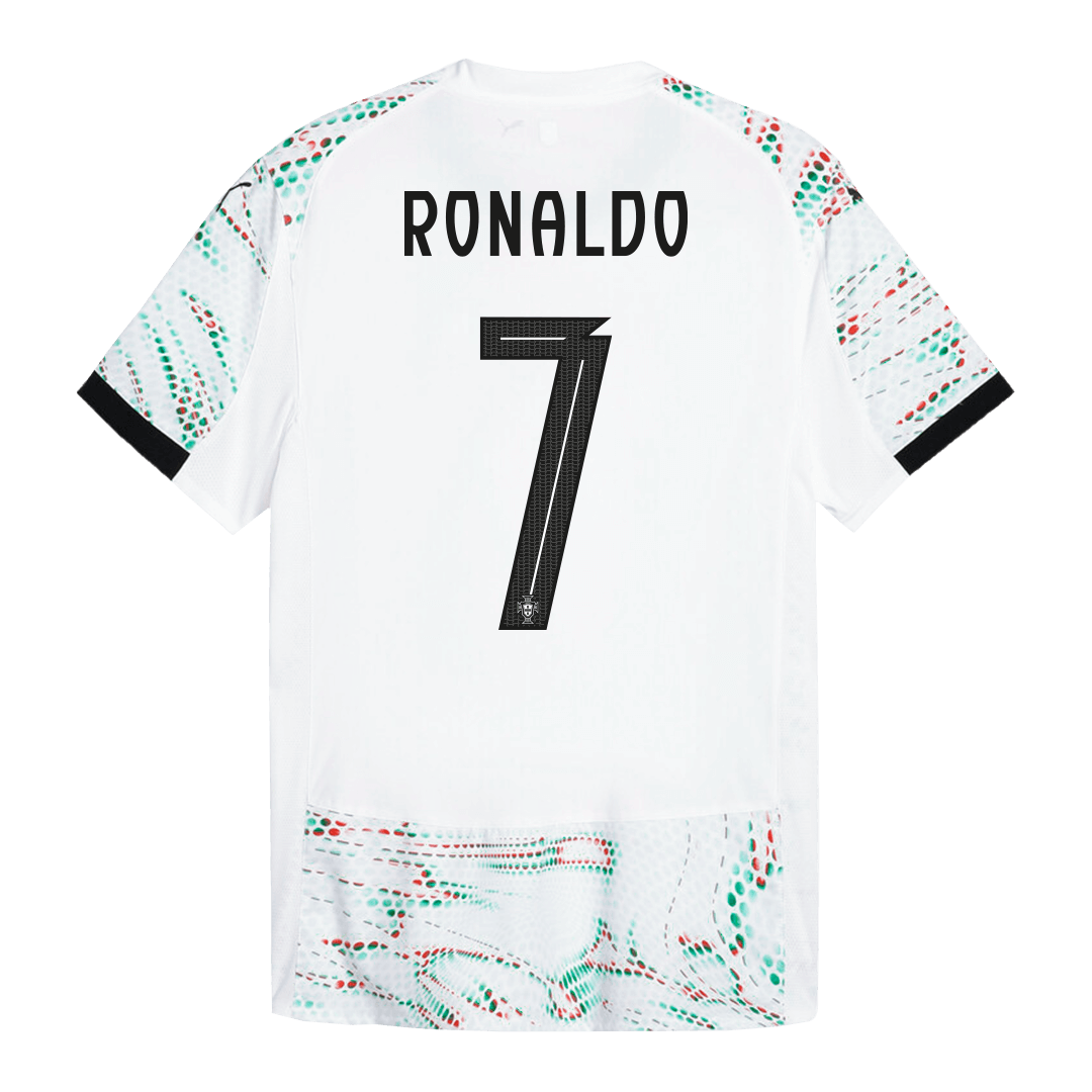 RONALDO #7 Portugal Away Authentic Soccer Jersey 2025 - gogoalshop