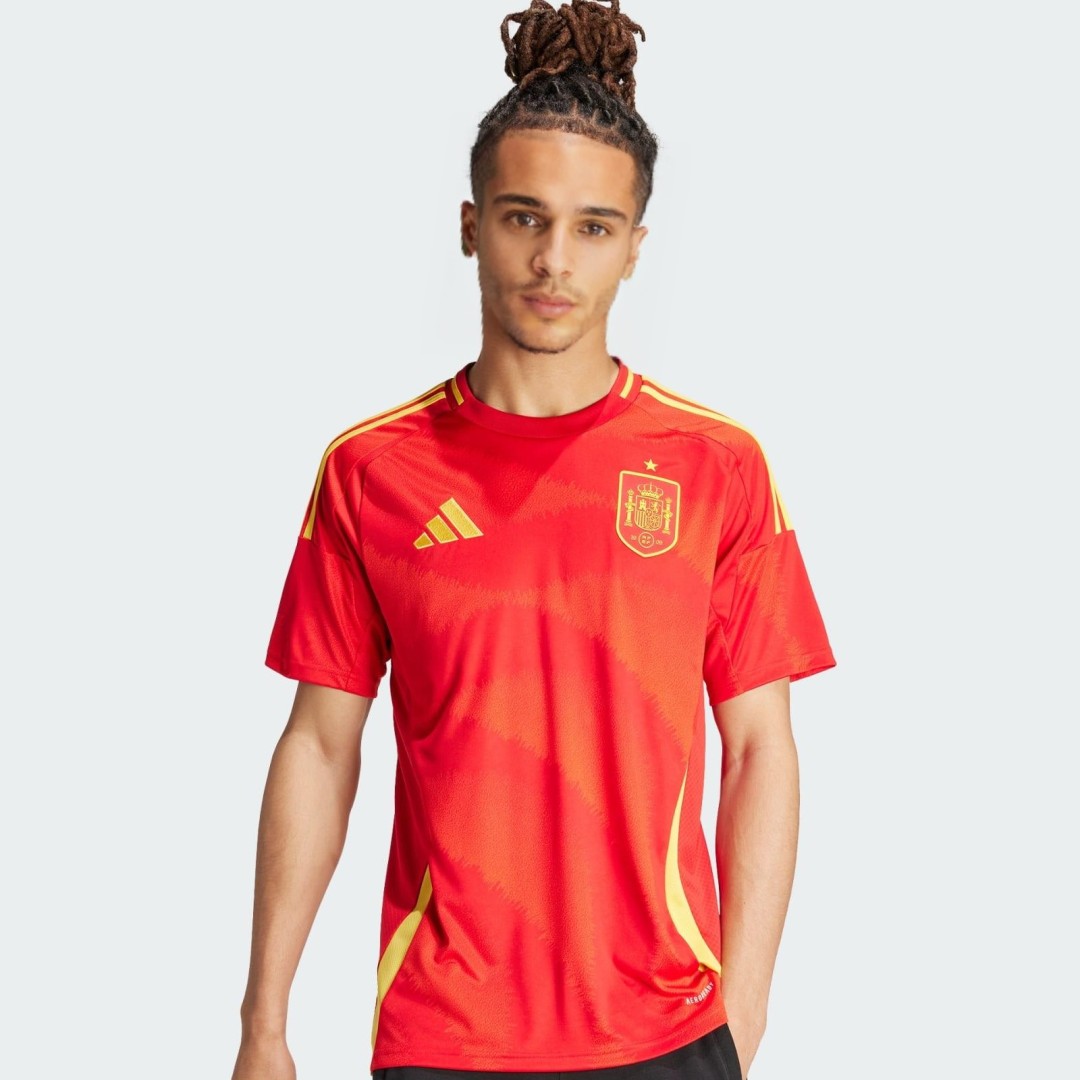 Spain Home Soccer Jersey EURO - gogoalshop