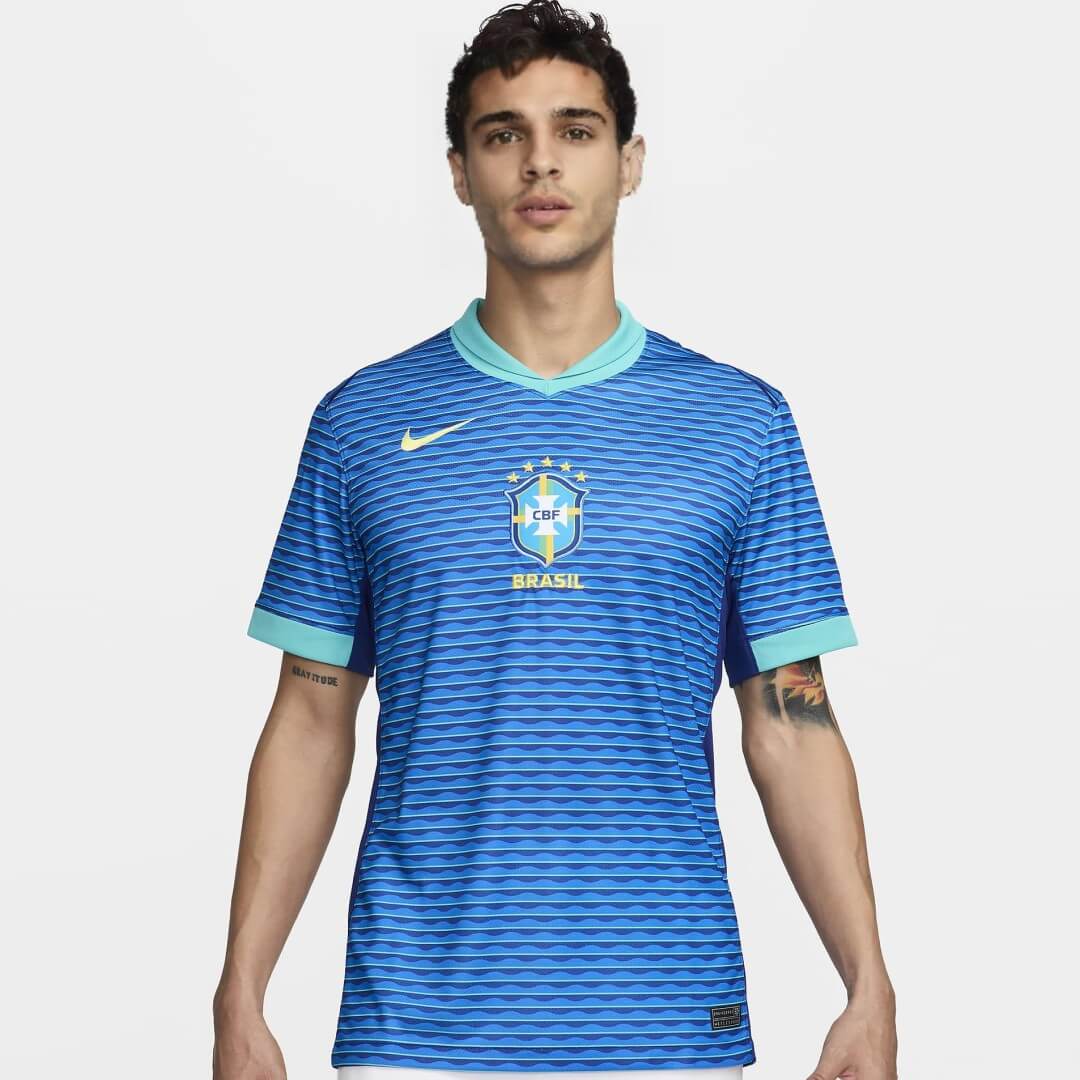 Brazil Away Soccer Jersey Copa America - gogoalshop