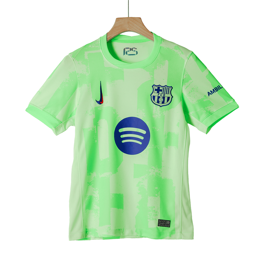 Barcelona Third Away Jerseys Kit - (Spotify Logo Without Text) - gogoalshop
