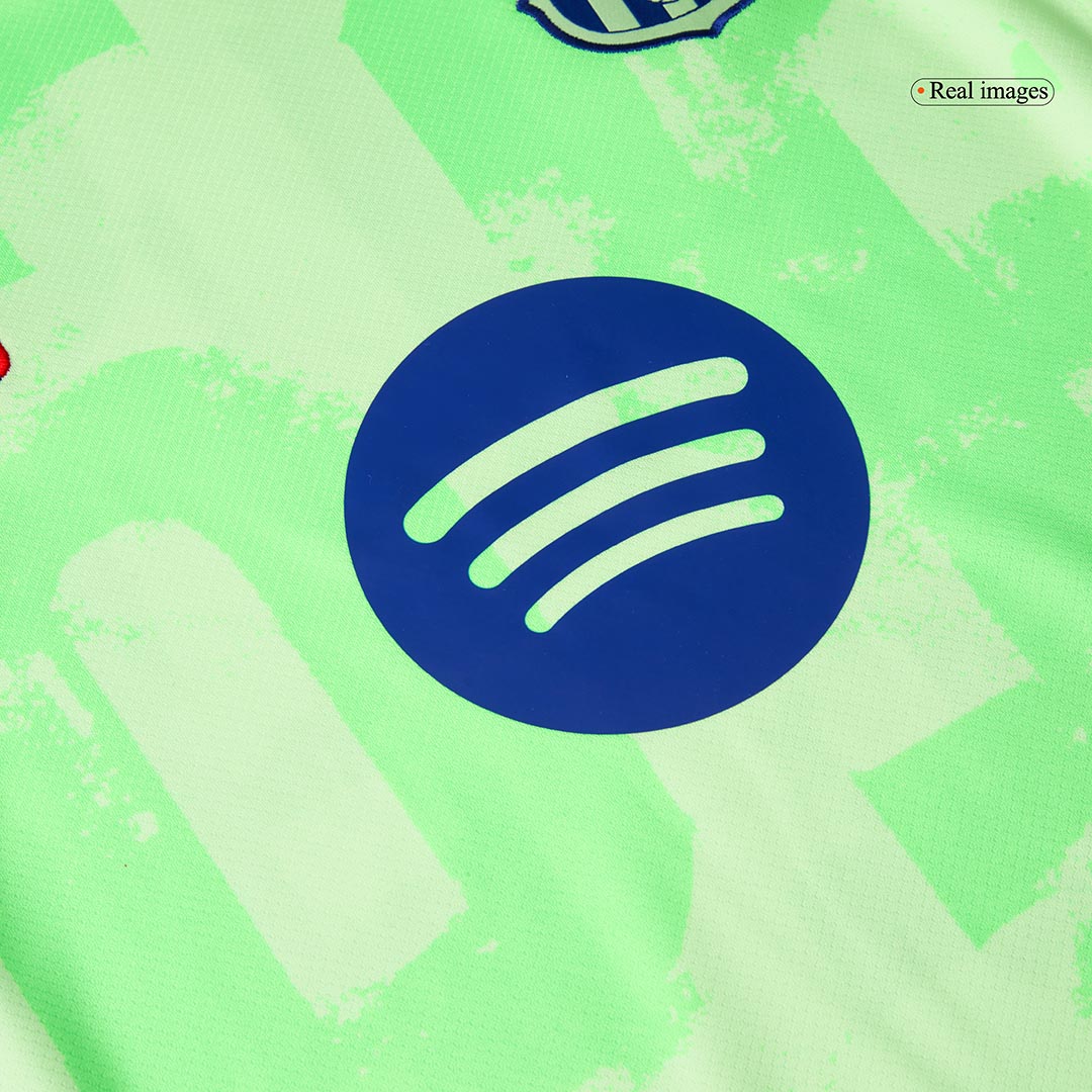 LAMINE YAMAL #19 Barcelona Third Away Soccer Jersey - UCL（Spotify Logo Without Text） - gogoalshop