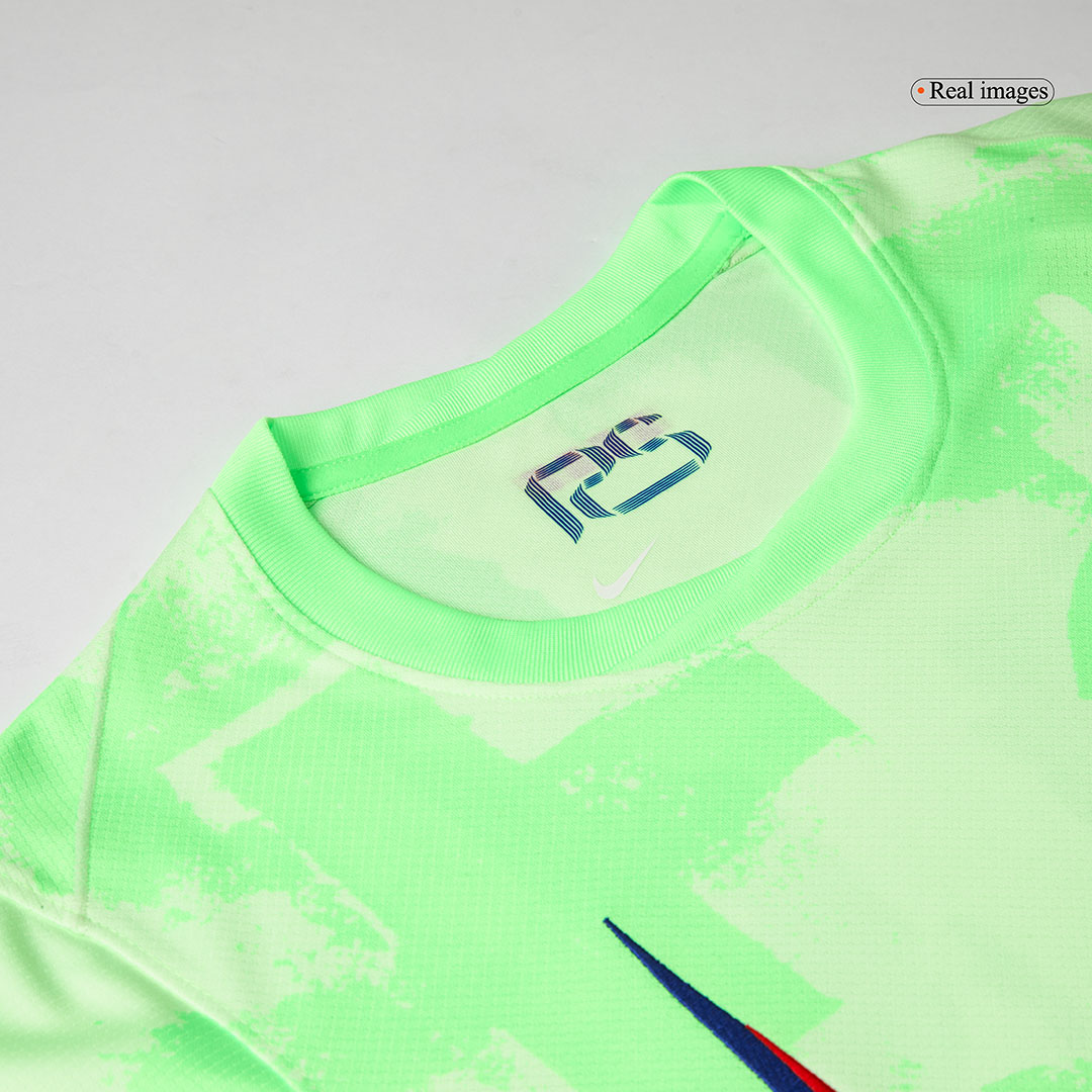 LEWANDOWSKI #9 Barcelona Third Away Soccer Jersey - UCL（Spotify Logo Without Text） - gogoalshop