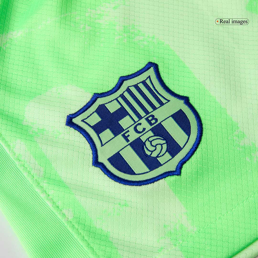Barcelona Third Away Jerseys Kit - (Spotify Logo Without Text) - gogoalshop