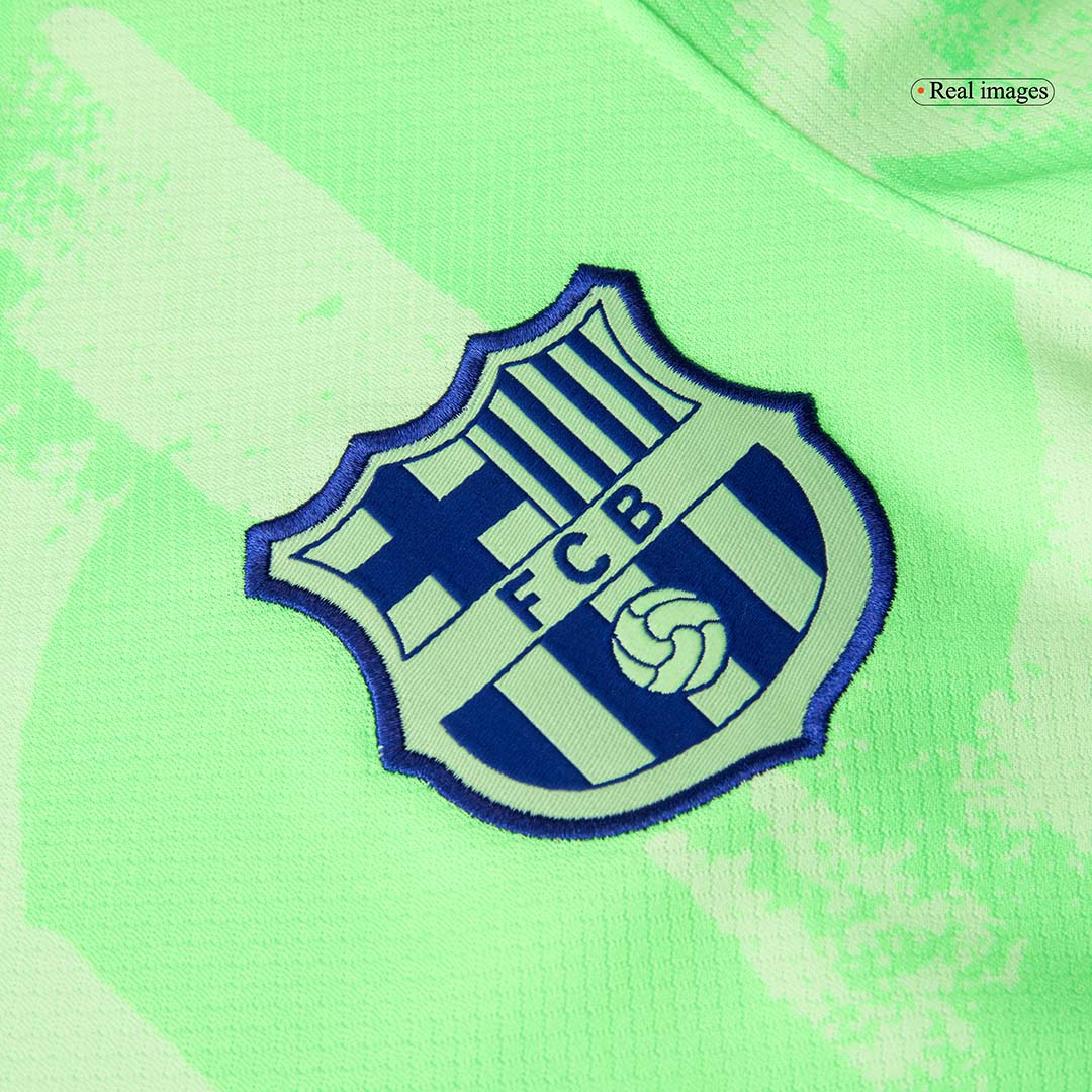Barcelona Third Away Jerseys Kit - (Spotify Logo Without Text) - gogoalshop