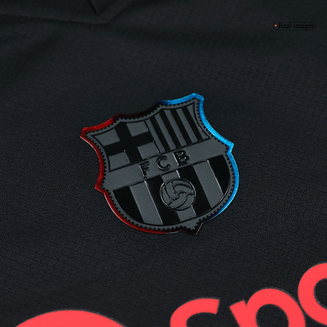 Barcelona Away Kids Soccer Jerseys Kit - gogoalshop