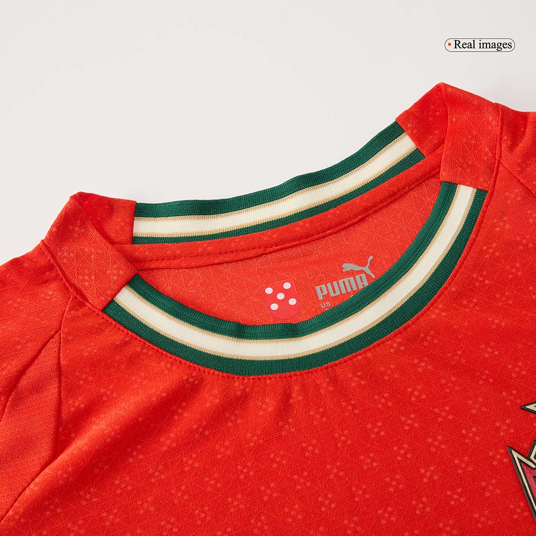 RONALDO #7 Portugal Home Authentic Soccer Jersey 2025 - gogoalshop