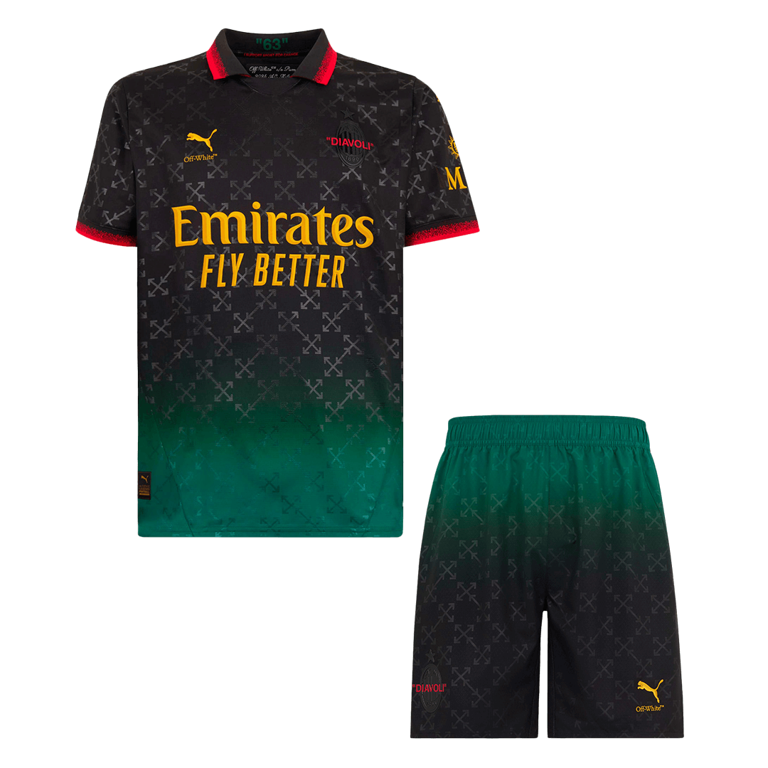 AC Milan Fourth Away Jerseys Kit - gogoalshop