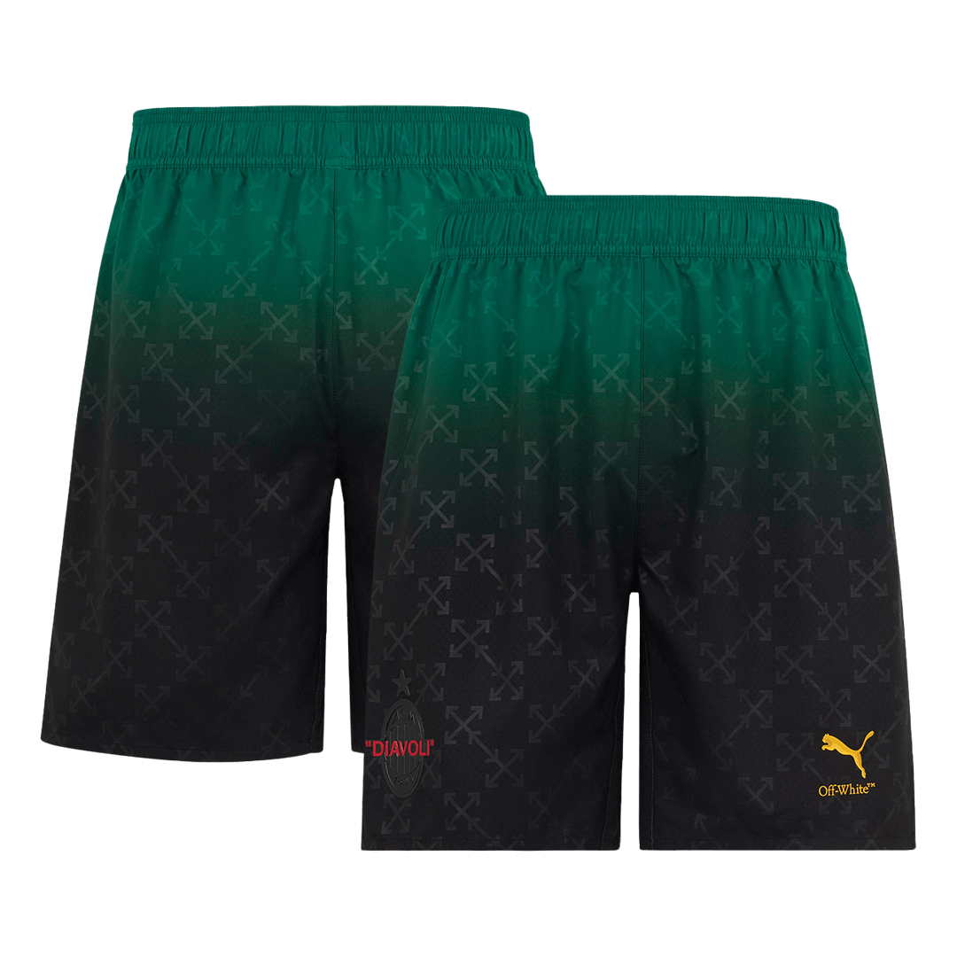 AC Milan Fourth Away Soccer Shorts - gogoalshop
