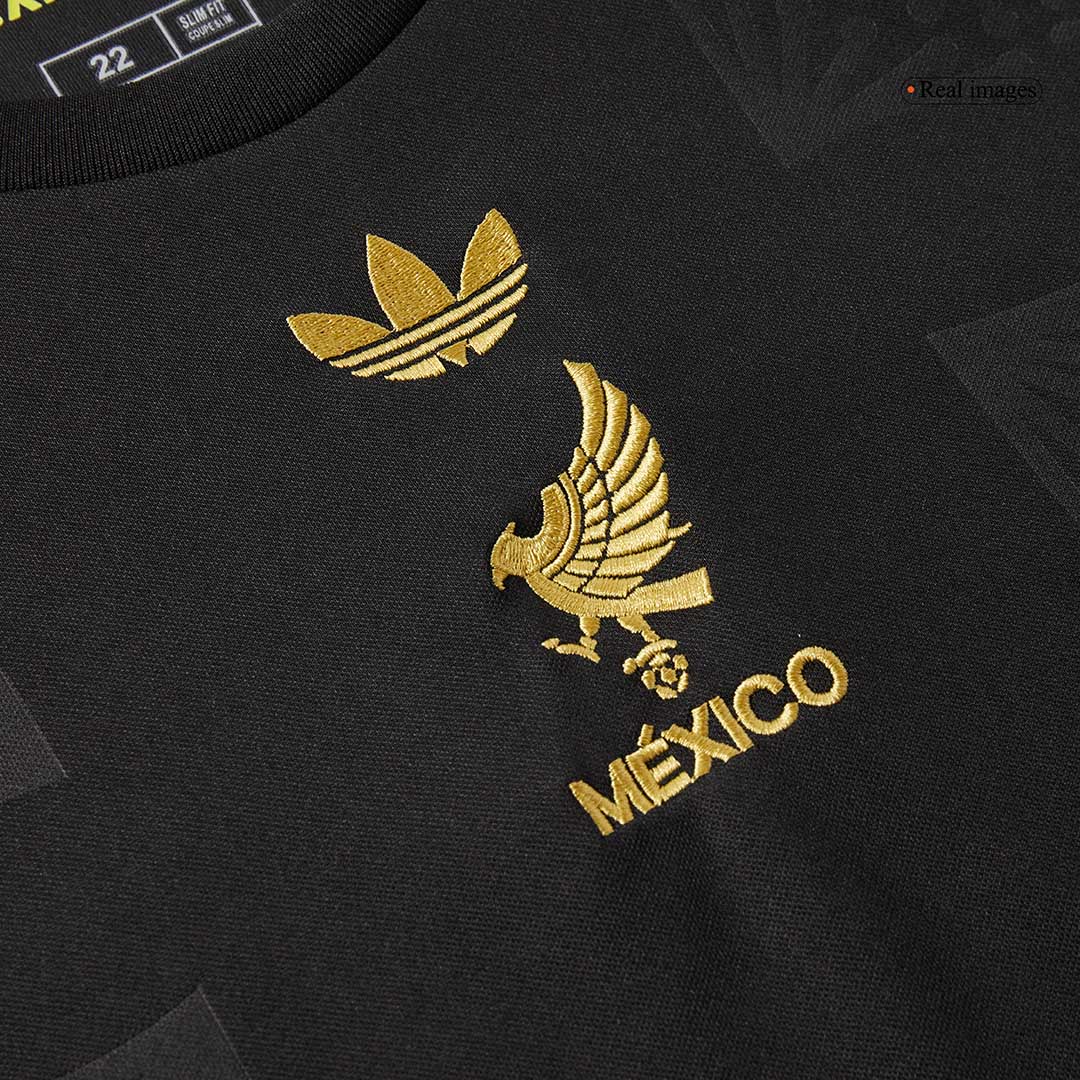 Mexico Third Away Kids Soccer Jerseys Kit 2025 - Gold Cup - gogoalshop