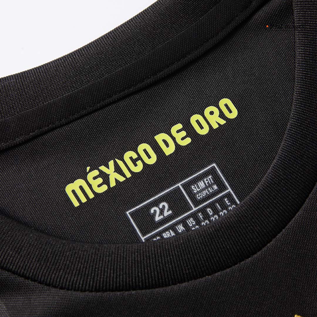 Mexico Third Away Kids Soccer Jerseys Kit 2025 - Gold Cup - gogoalshop