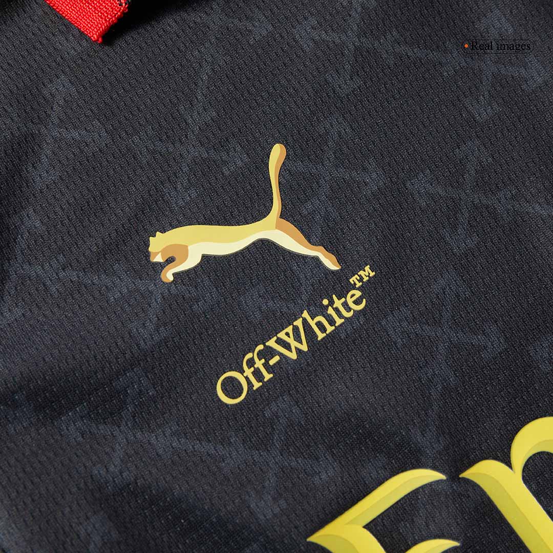 AC Milan Fourth Away Kids Soccer Jerseys Kit - gogoalshop