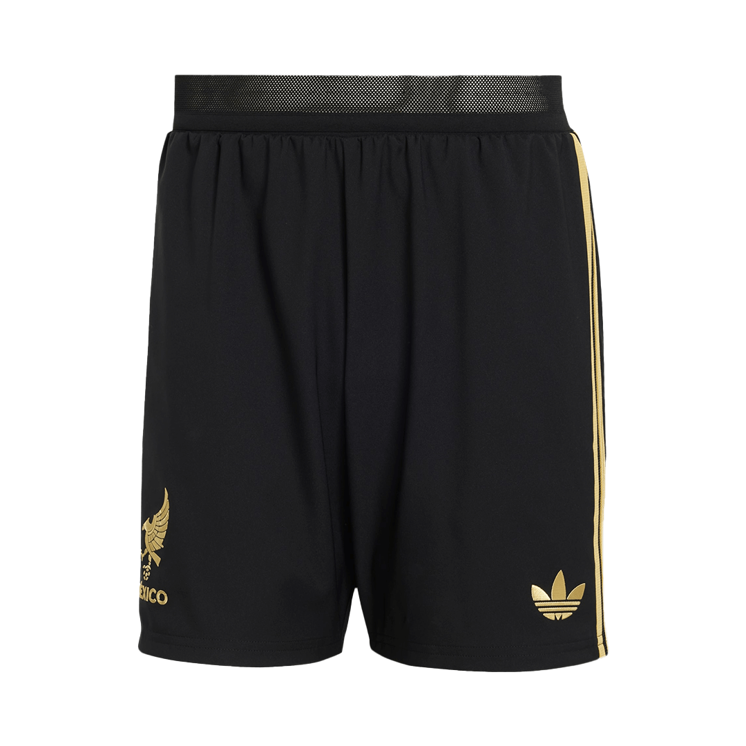 Mexico Third Away Authentic Soccer Shorts 2025 - Gold Cup - gogoalshop