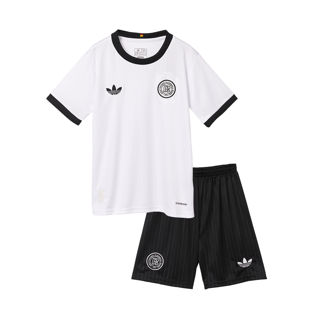 Germany Kids Soccer Jerseys Kit 2025 - 125th Anniversary - gogoalshop
