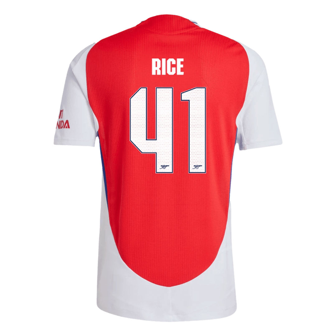 RICE #41 Arsenal Home Player Version Jersey - UCL - gogoalshop