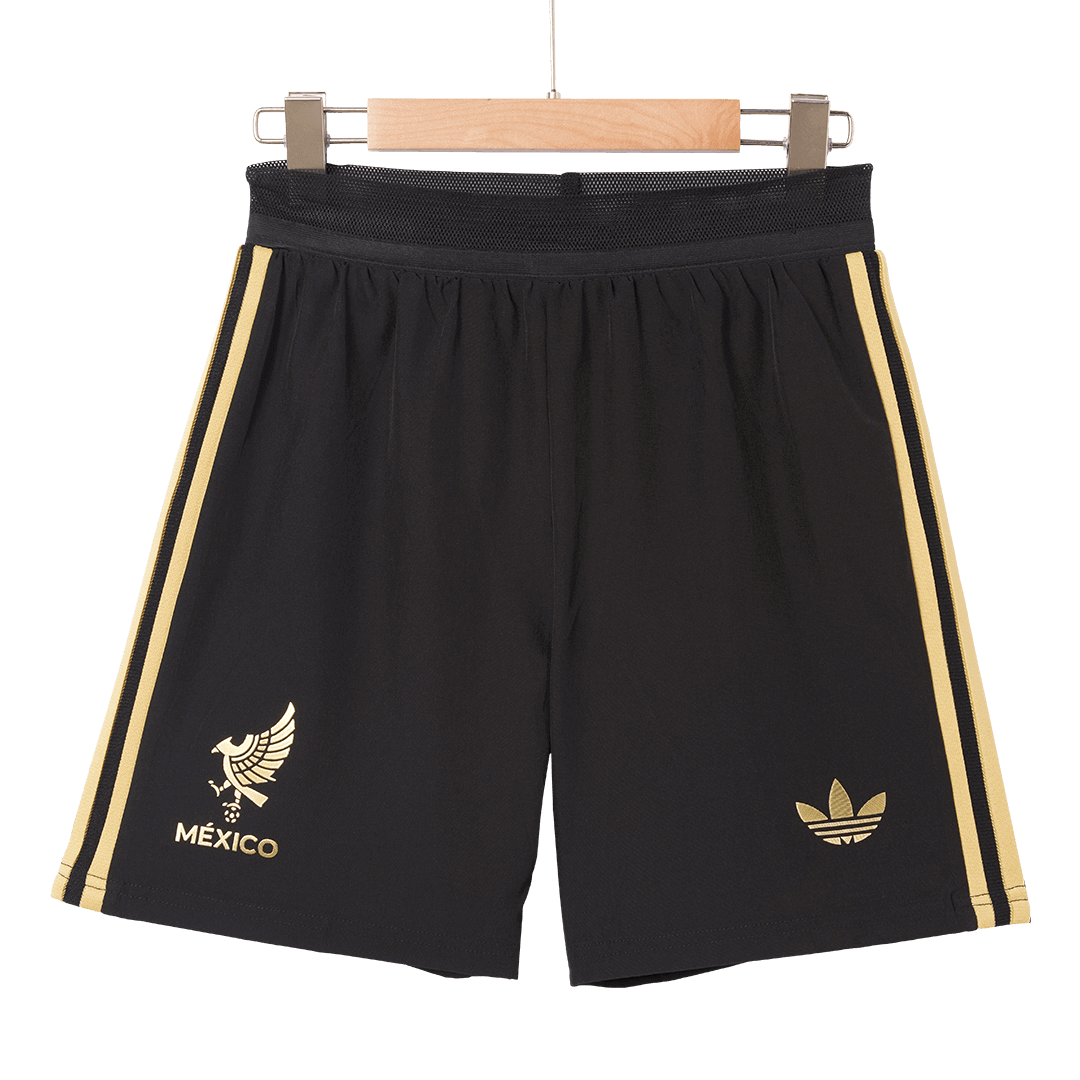 Mexico Third Away Authentic Soccer Shorts 2025 - Gold Cup - gogoalshop