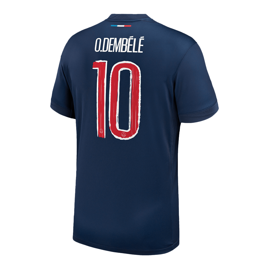 O.DEMBÉLÉ #10 PSG Home Soccer Jersey -UCL - gogoalshop