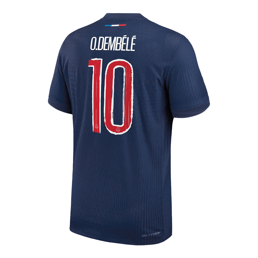 O.DEMBÉLÉ #10 PSG Home Player Version Jersey - UCL - gogoalshop
