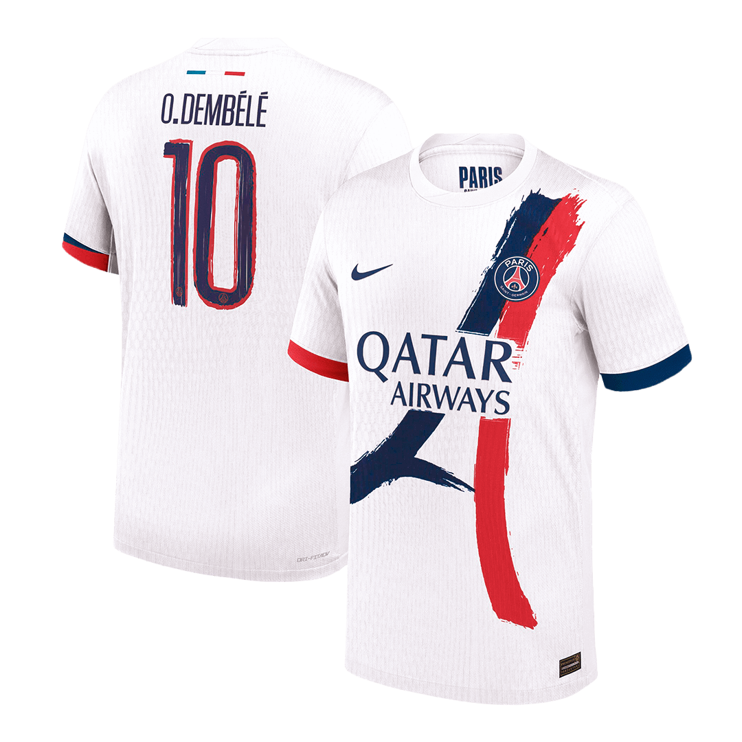 O.DEMBÉLÉ #10 PSG Away Player Version Jersey 2025/26 - UCL - gogoalshop