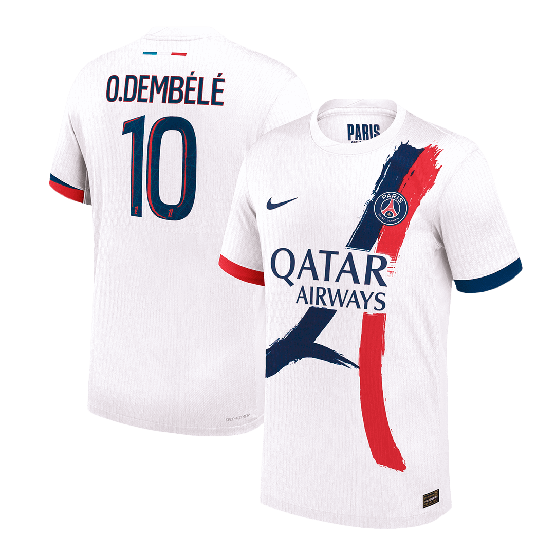 O.DEMBÉLÉ #10 PSG Away Player Version Jersey 2025/26 - gogoalshop