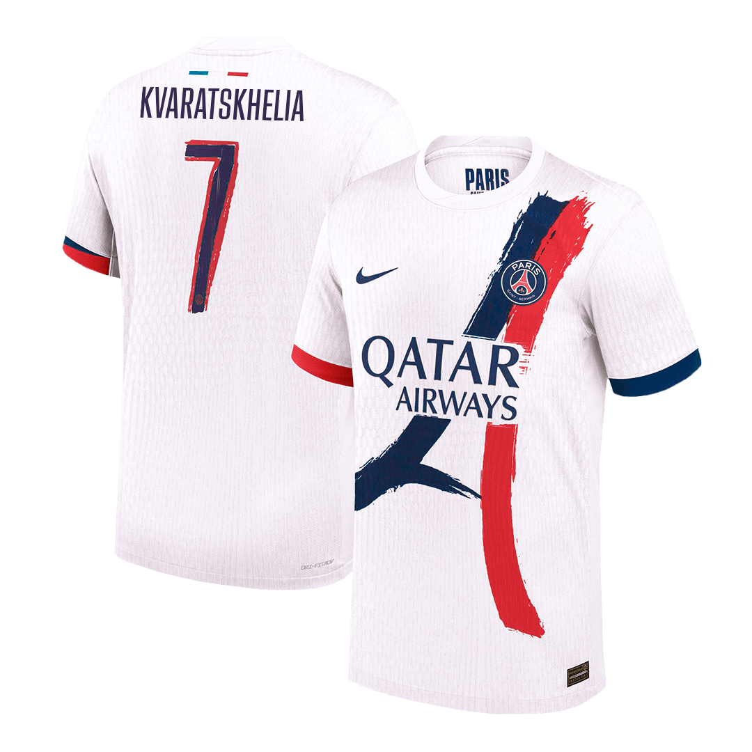 KVARATSKHELIA #7 PSG Away Player Version Jersey 2025/26 - UCL - gogoalshop