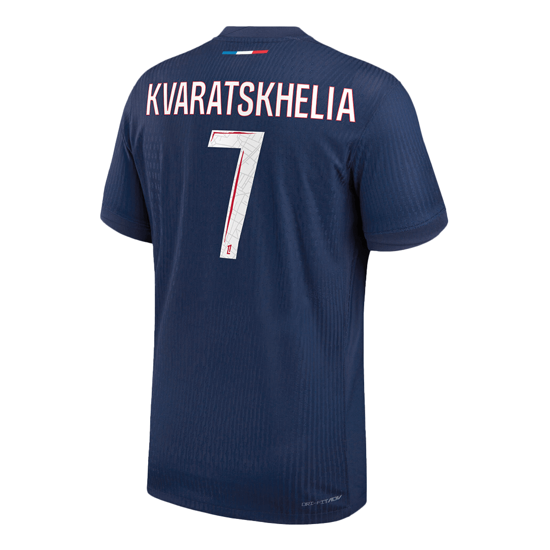 KVARATSKHELIA #7 PSG Home Player Version Jersey - gogoalshop