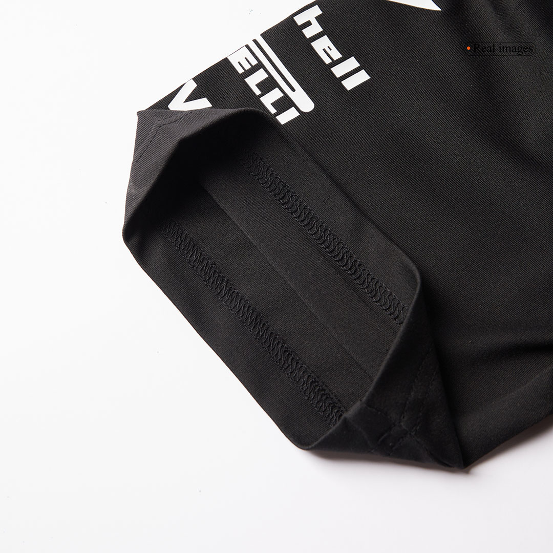 Mercedes AMG Petronas F1 2025 Team Polo Black - gogoalshop