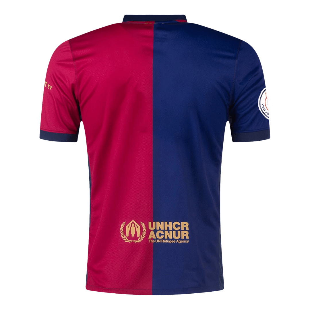 Barcelona Home Soccer Jersey - Copa del Rey Final - gogoalshop