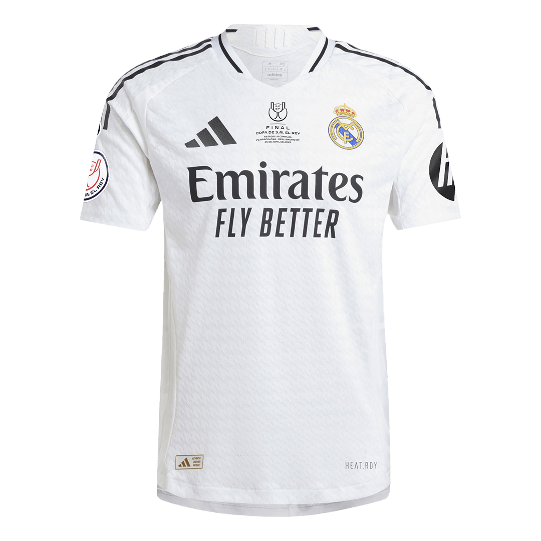 Real Madrid Home Player Version Jersey - Copa del Rey Final - gogoalshop