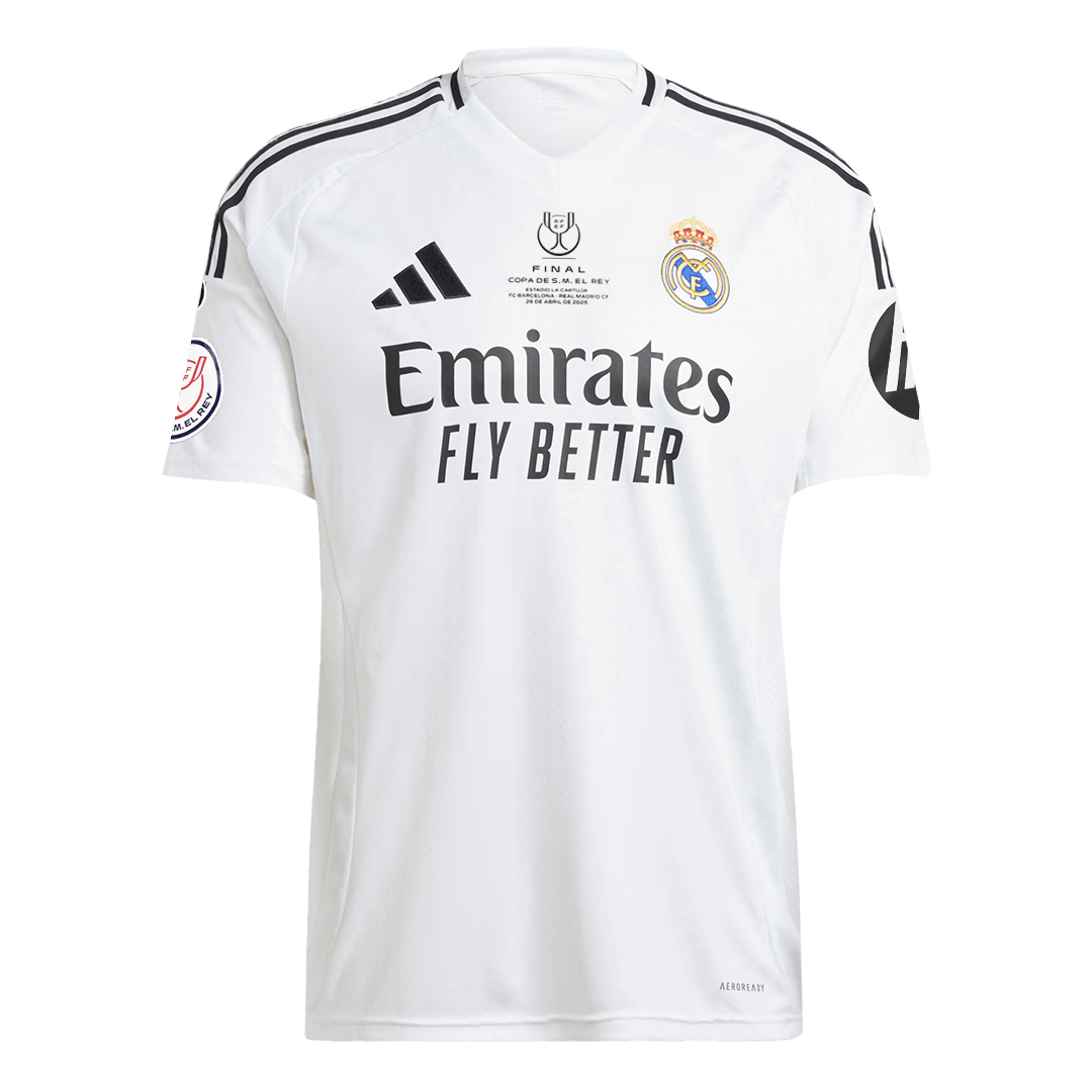 Real Madrid Home Soccer Jersey - Copa del Rey Final - gogoalshop