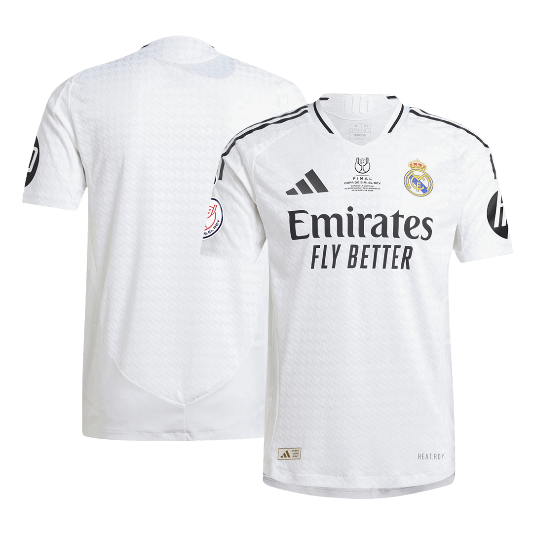 Real Madrid Home Player Version Jersey - Copa del Rey Final - gogoalshop
