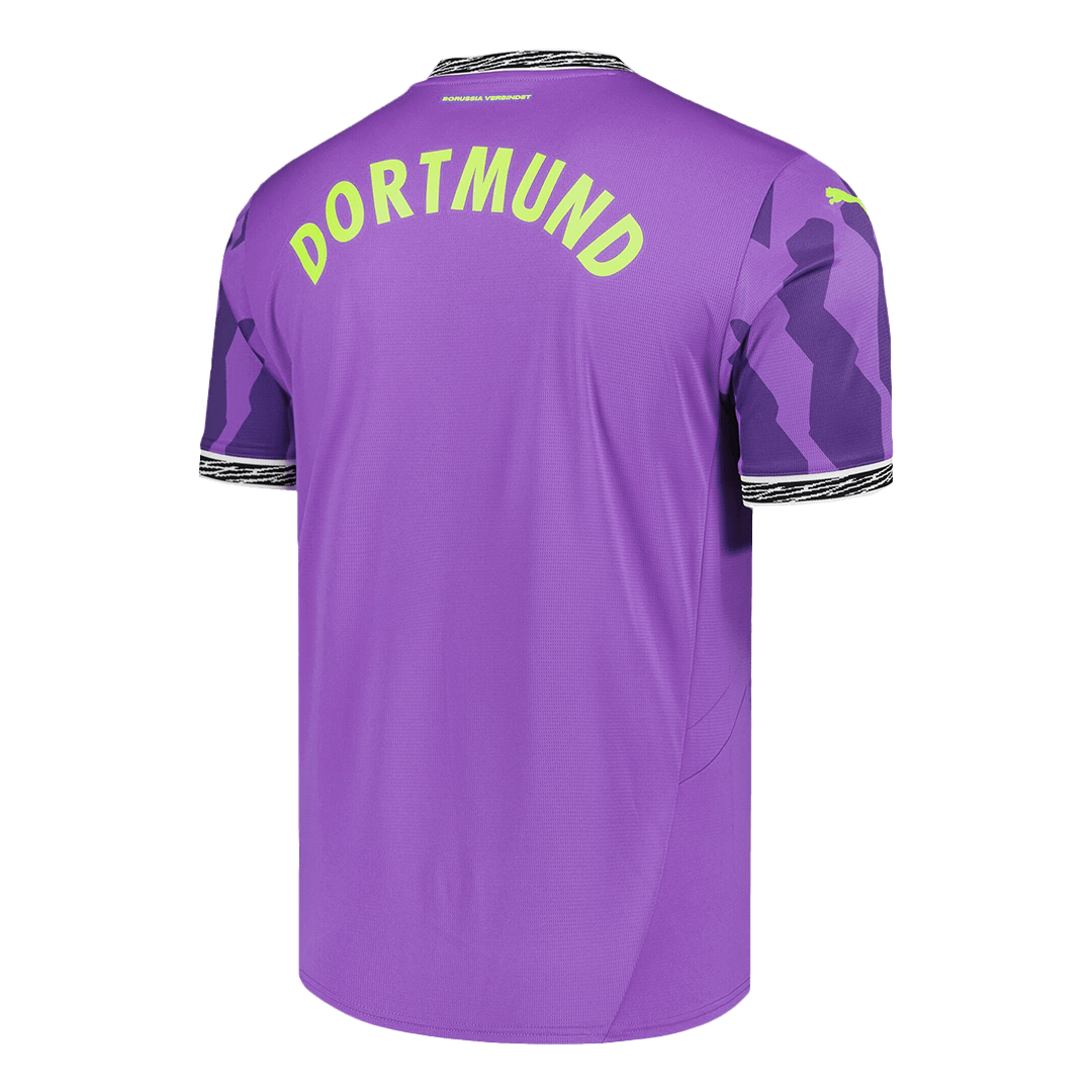 Borussia Dortmund Goalkeeper Special Soccer Jersey Purple - gogoalshop