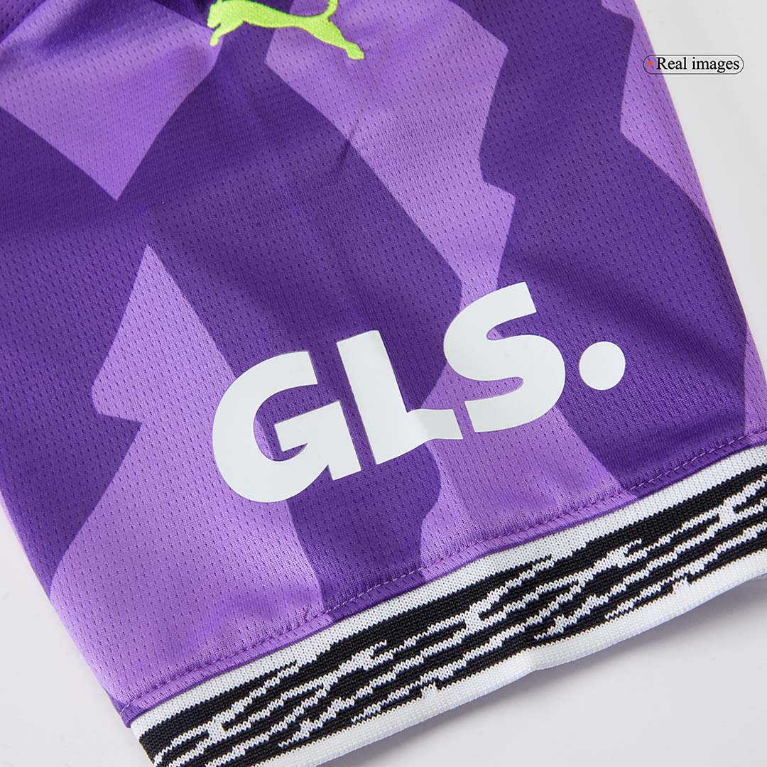 Borussia Dortmund Goalkeeper Special Soccer Jersey Purple - gogoalshop