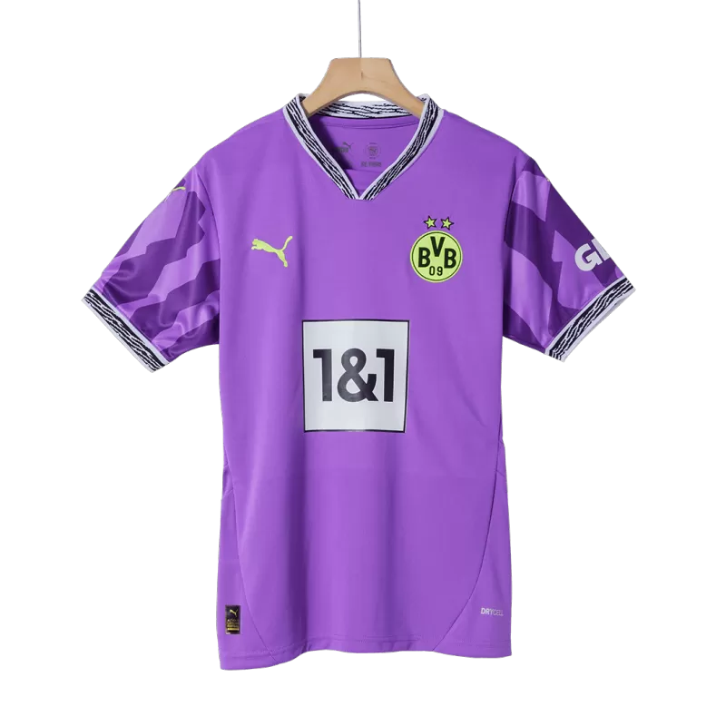 Borussia Dortmund Goalkeeper Special Soccer Jersey 2024/25 Purple with Purple available at gogoalshop
