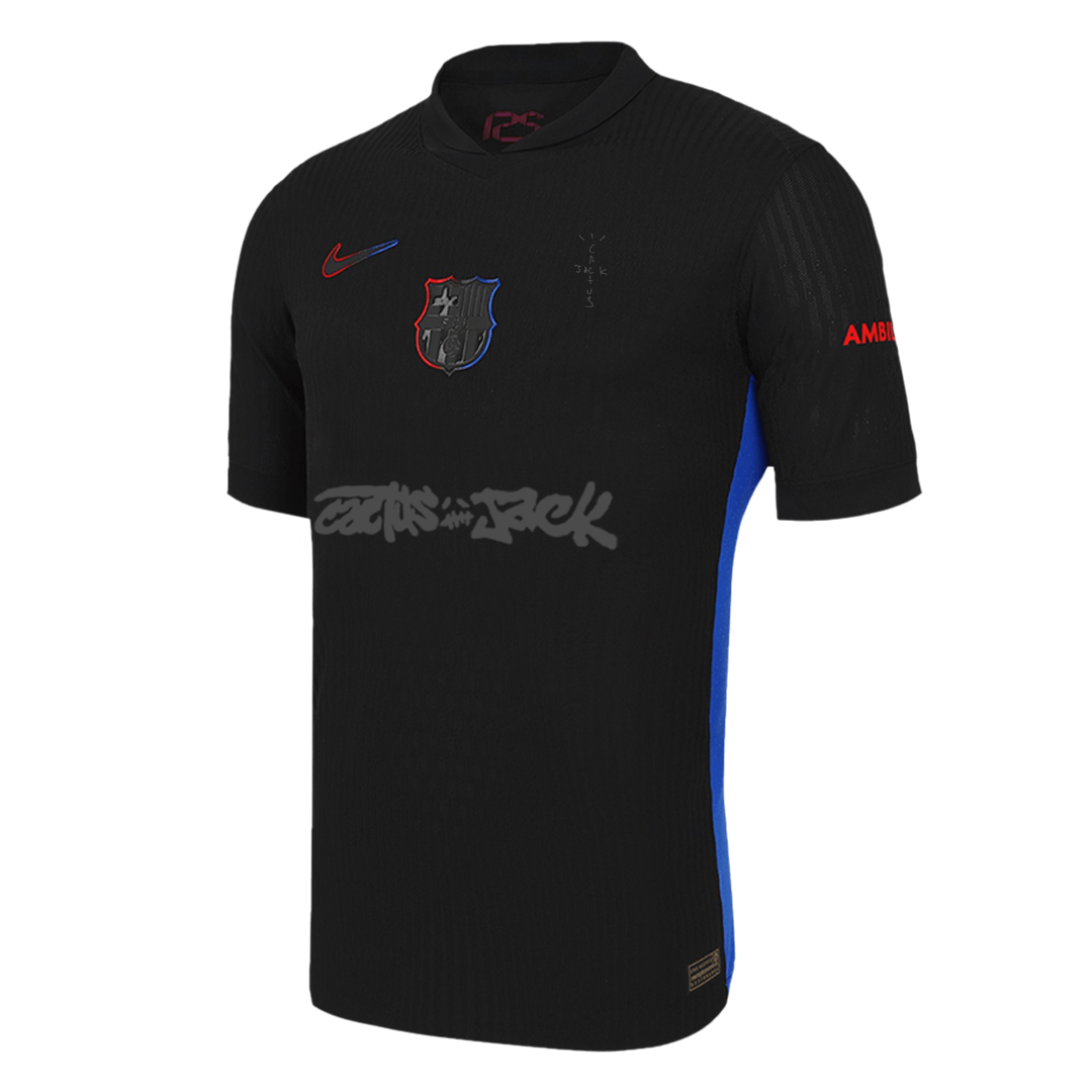 Barcelona X Travis Scott Away Authentic Soccer Jersey - gogoalshop